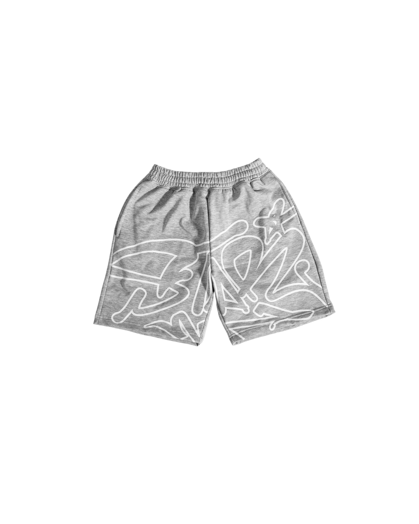 STAR SWEATSHORT WHITE