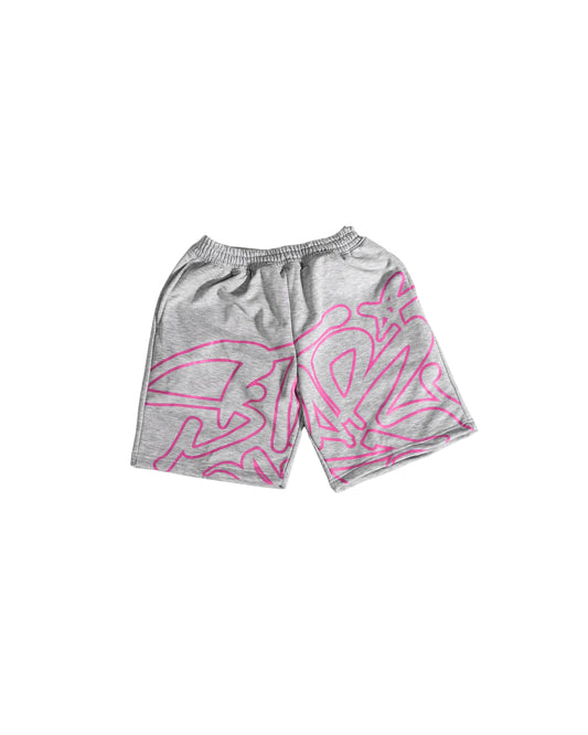 STAR SWEATSHORT FUSCIA PINK